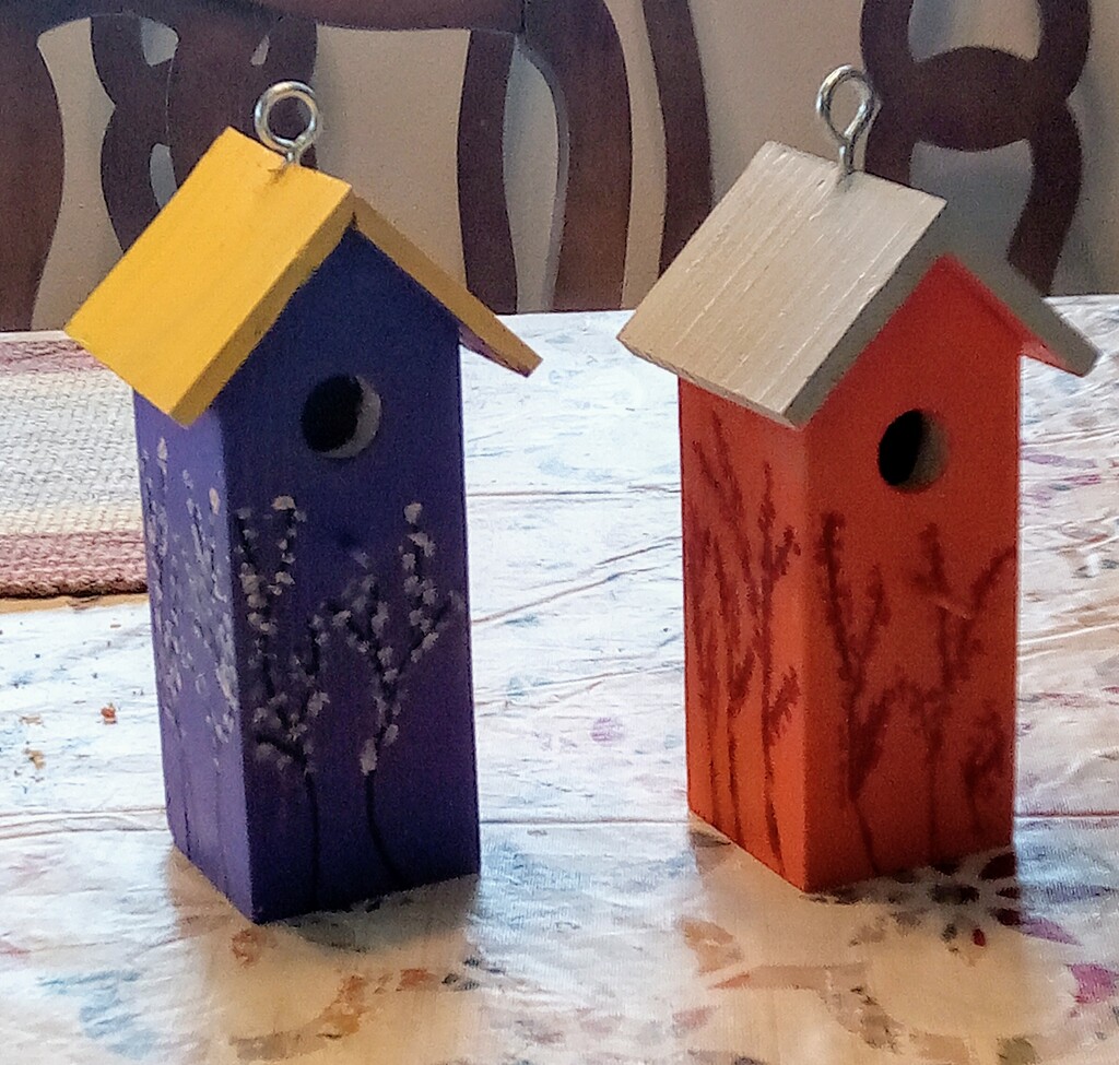 Two More Hummingbird Houses  by bjywamer
