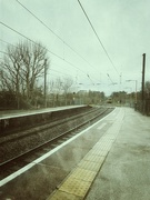 28th Mar 2024 - Standing in the rain, waiting for the train
