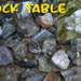 Rock Table Collage by peachfront