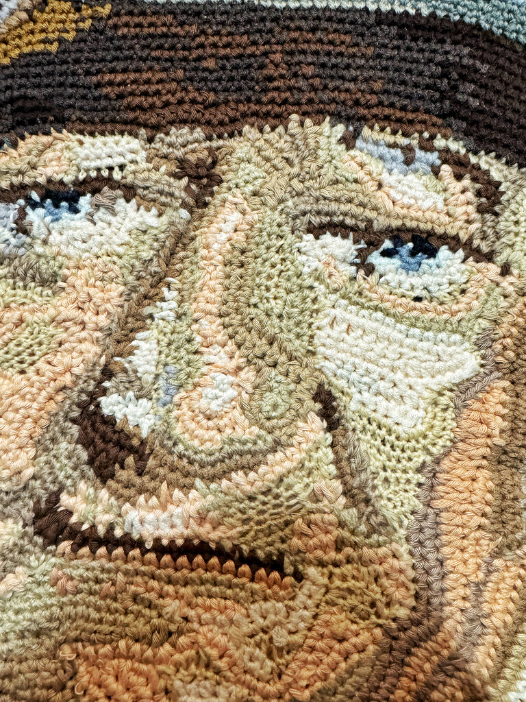 Crochet embroidery.  by cocobella