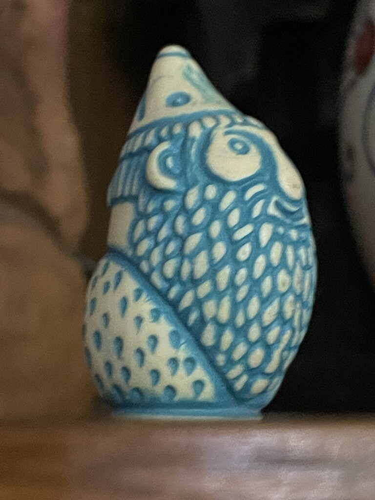 Blue gnome by homeschoolmom