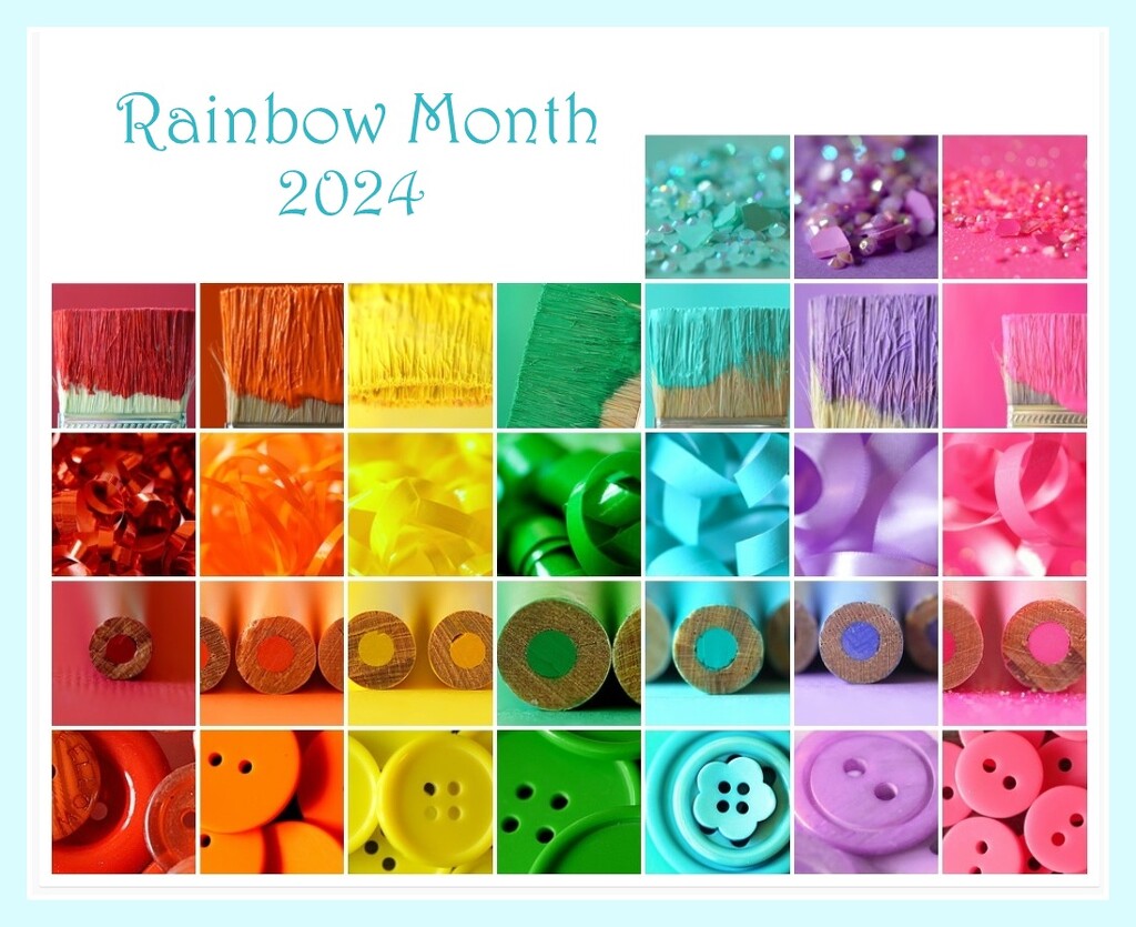 Rainbow Calendar 2024 by sunnygirl