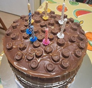 31st Mar 2024 - Day 91/366. Birthday cake.