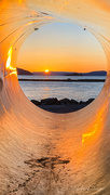 4th Apr 2024 - Sunset through a tube