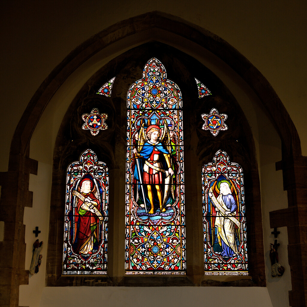 Stained Glass Window by whdarcyblueyondercouk