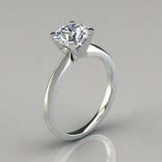 7th Jan 2024 - "Classic Solitaire Round Cut Moissanite Engagement Ring "