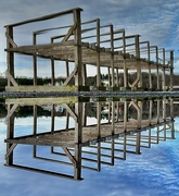 7th Apr 2024 - Reflected (and upside down) Boat Rack