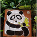 A panda mosaic
