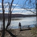 My Husband at the Lake by julie