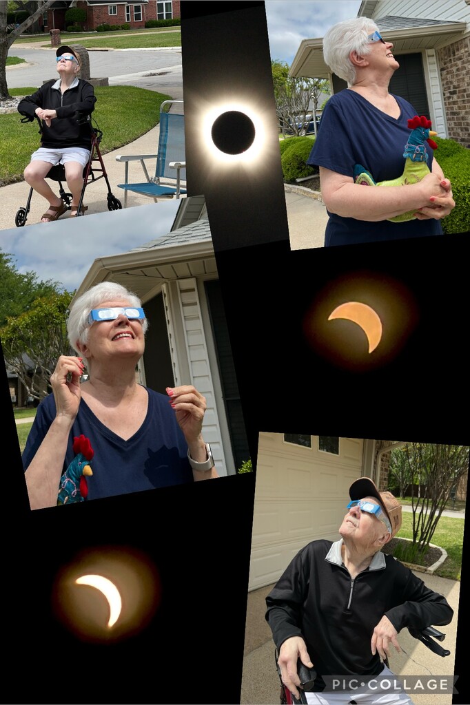 Total solar eclipse 2024 by louannwarren