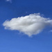 Maybe a UFO hiding in a cloud. by larrysphotos