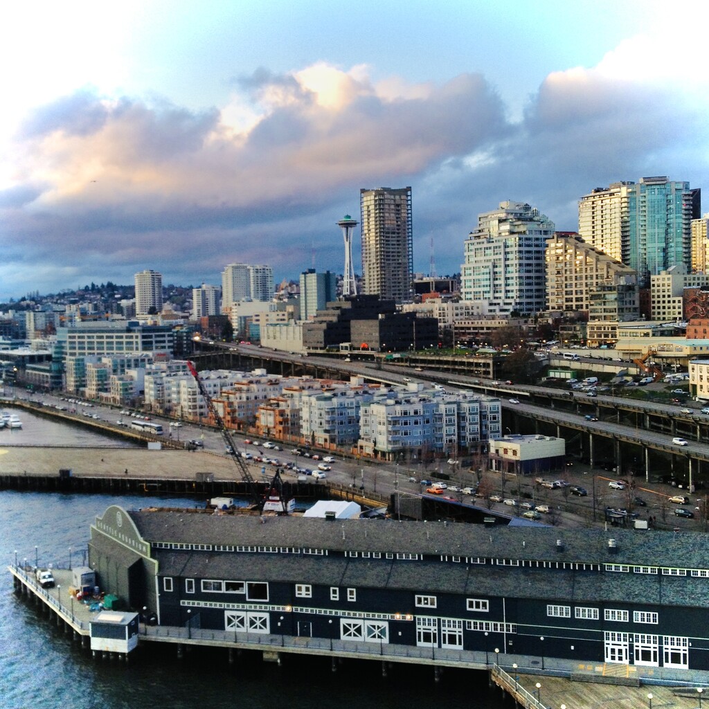Seattle from the Big Wheel by tapucc10