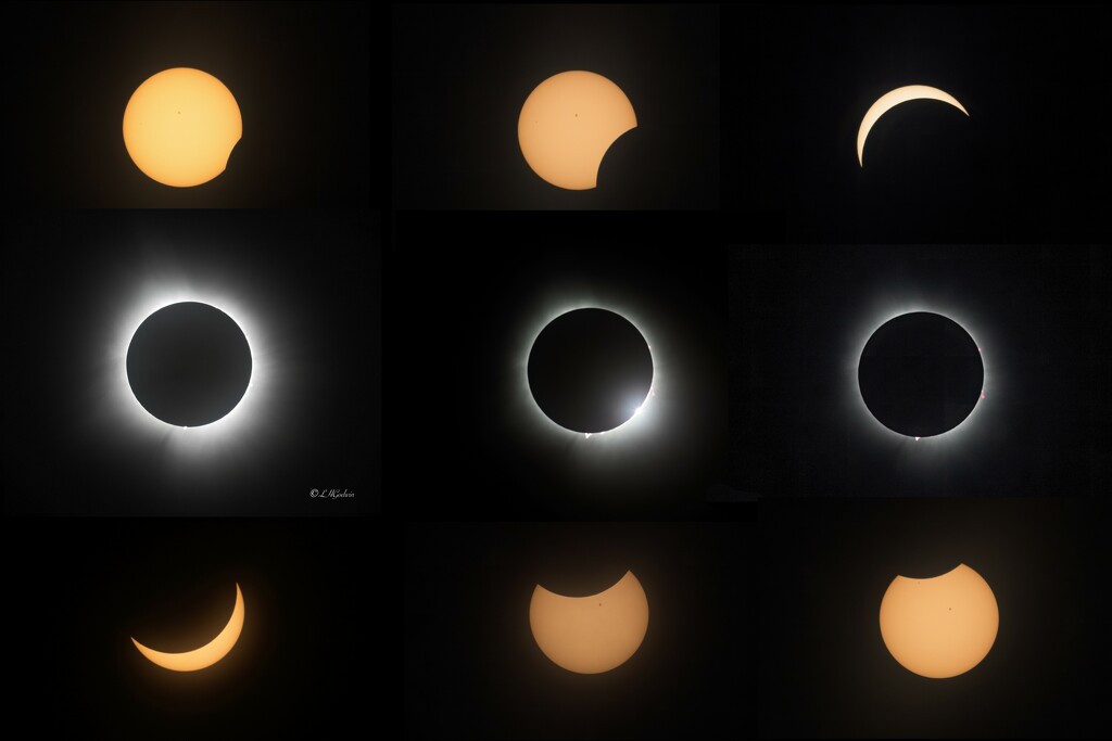 LHG-9130 solar eclipse collage  by rontu