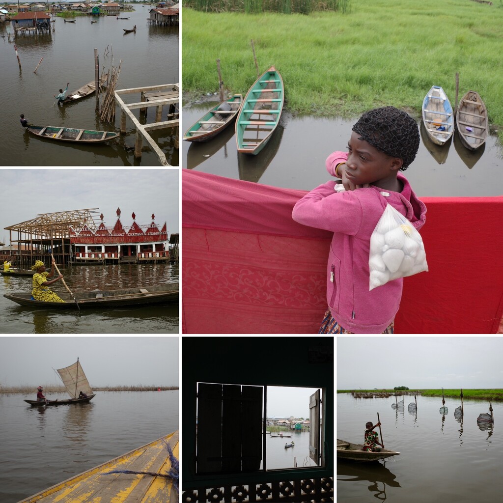 Cotonou in a collage by vincent24