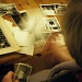 Looking at old photographs by sunny369