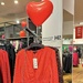 Red heart balloon. 