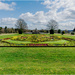 Formal garden at Witley Court by clifford