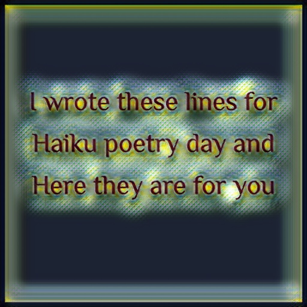 Haiku Poetry Day by spanishliz