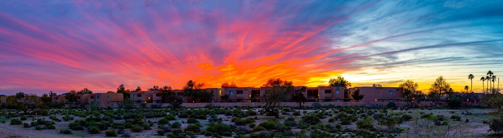 Sunset in Tucson by mdaskin