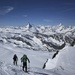 Ski Touring in Saas Fee by vincent24