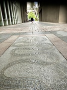 22nd Apr 2024 - Public art on sidewalk that reels you in
