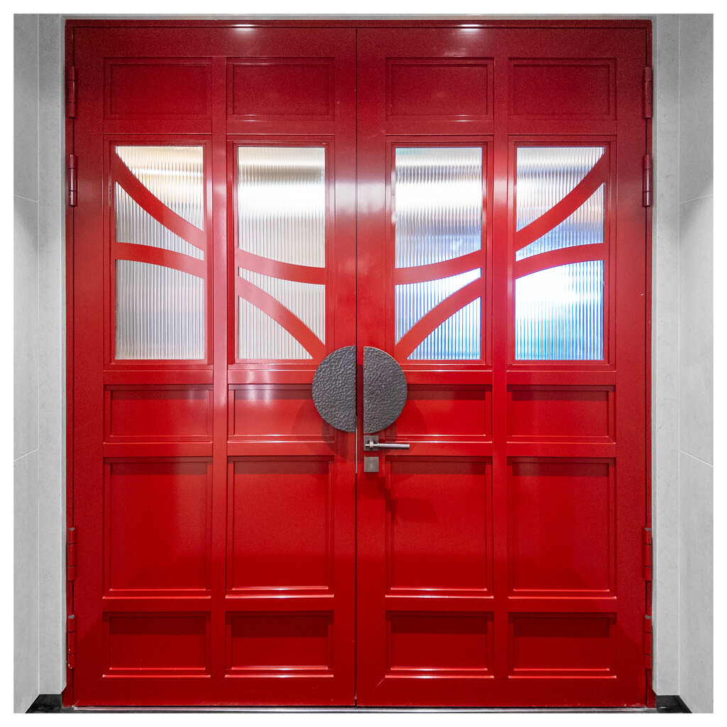 Behind the red door… by robgarrett