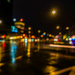 Night rain in the city by haskar