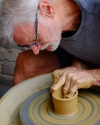 21st Apr 2024 - Making pottery the very old way