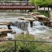 The Riverwalk waterfalls 