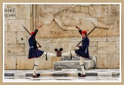 22nd Apr 2024 - Evzones Guarding The Tomb Of The Unknown Soldier,Parliament  Building,Athens