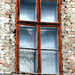 An old house, an old window by kork