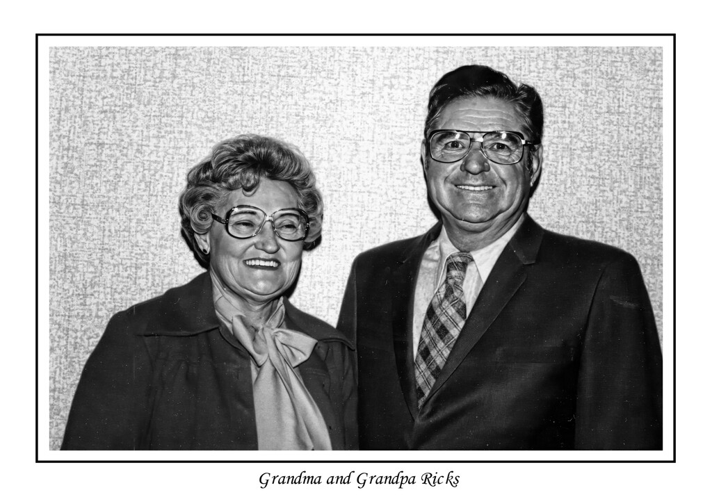 Grandma and Grandpa Ricks by kbird61