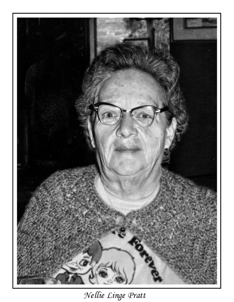 Grandma Nellie Linge Pratt by kbird61