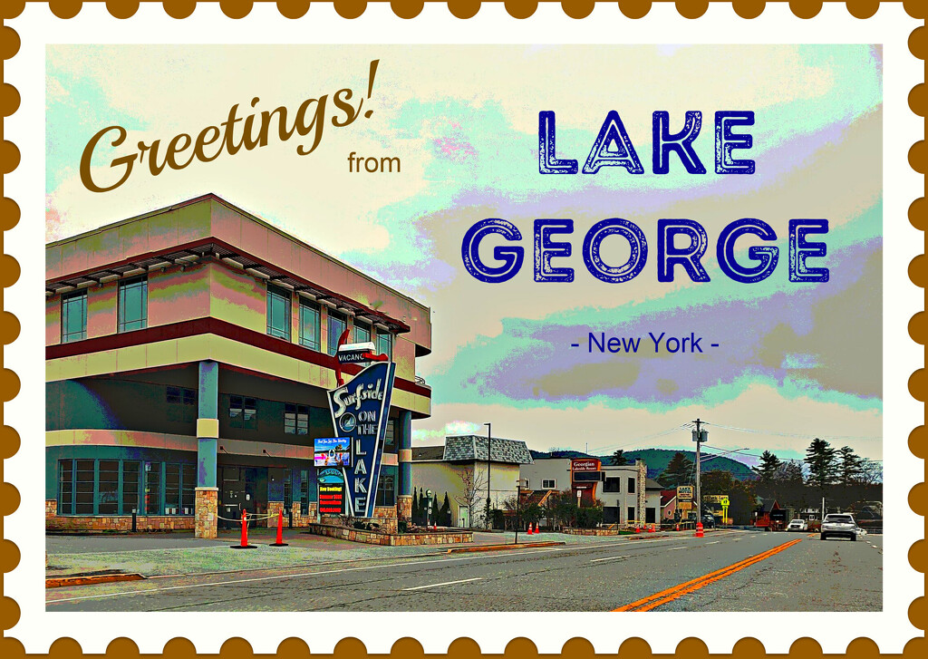 Greetings from Lake George by olivetreeann