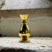 Church vase. by padlock