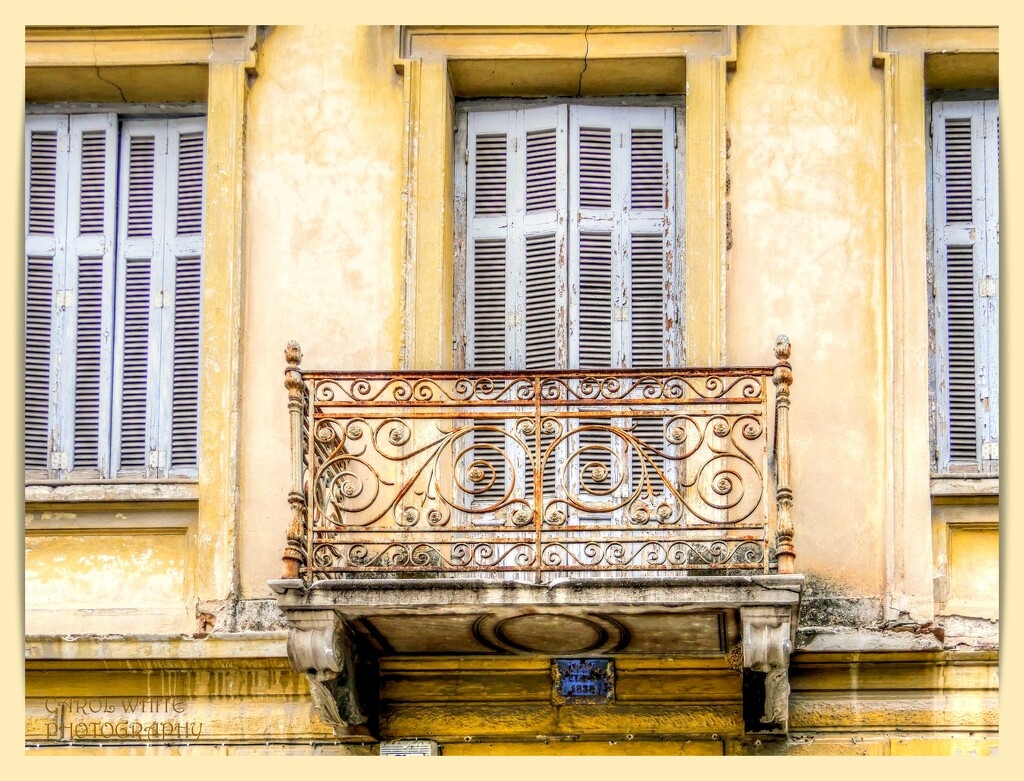 An Old Balcony,Plaka,Athens by carolmw