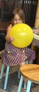 23rd Apr 2024 - Birthday girl, birthday balloon….