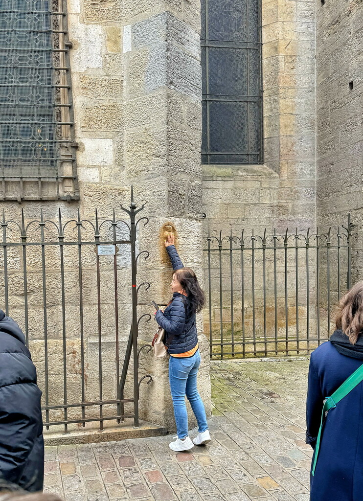 In Dijon you have to touch the owl.  by cocobella