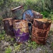 Rusty oil drums 