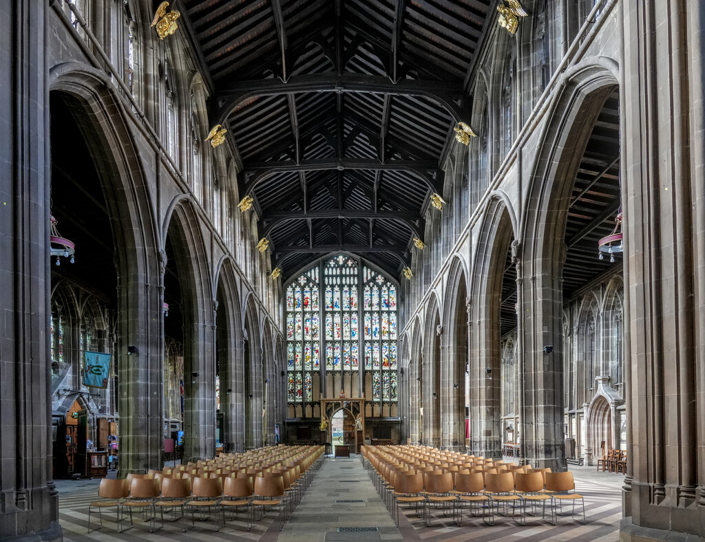 Inside St. Mary's Nottingham  by phil_howcroft