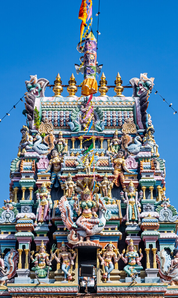 Indian temple, Little India by ianjb21