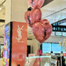 Luxury pink heart balloons. 