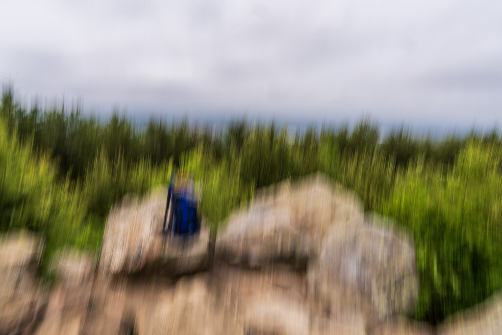 Hiking to the Overlook ICM  by kvphoto