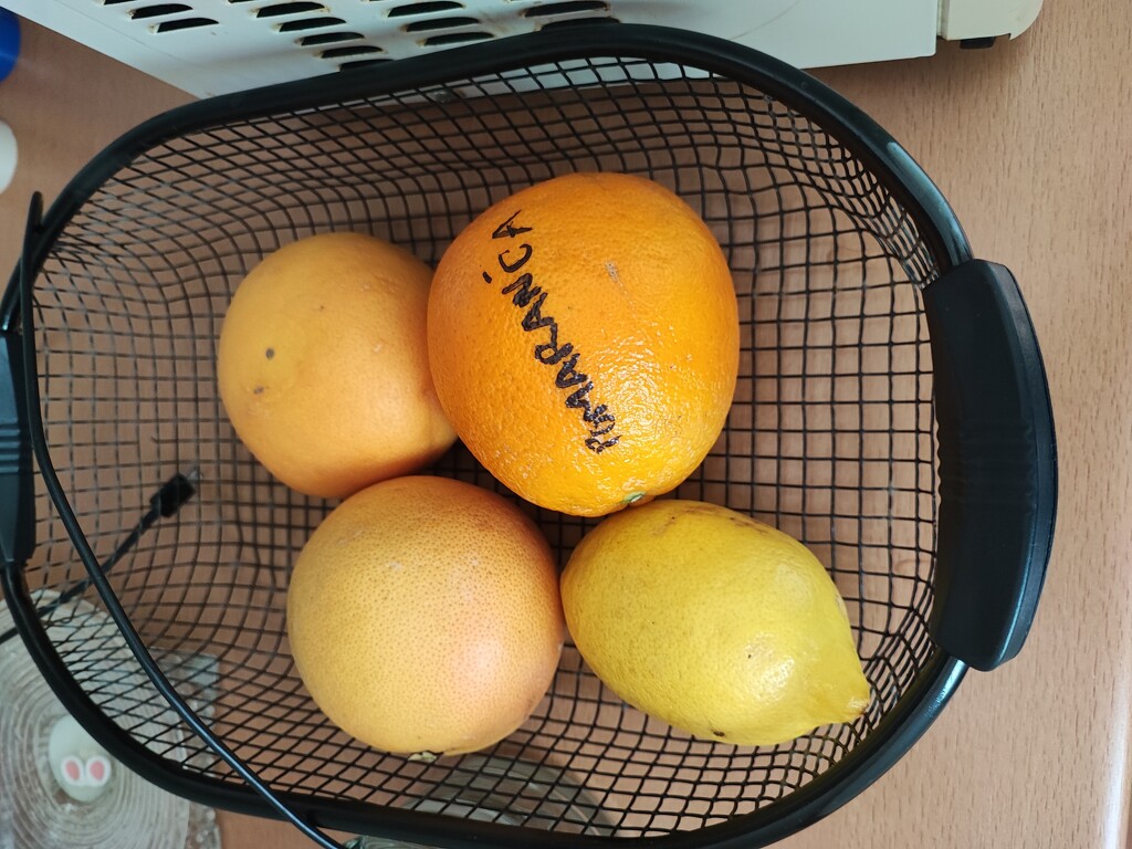 Labeling my fruit by nami