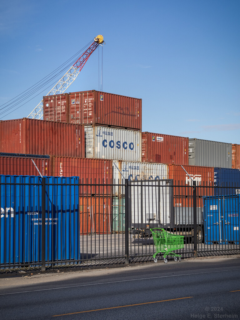 Shopping cart or shipping container? by helstor365