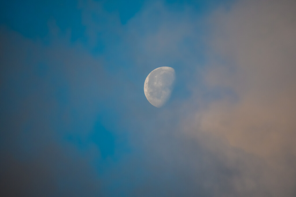 Good morning moon by danette