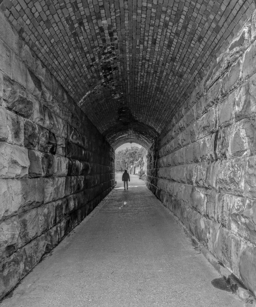 Walking through the tunnel by phil_howcroft