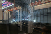 30th Apr 2024 - Light Rail tunnel and window reflections