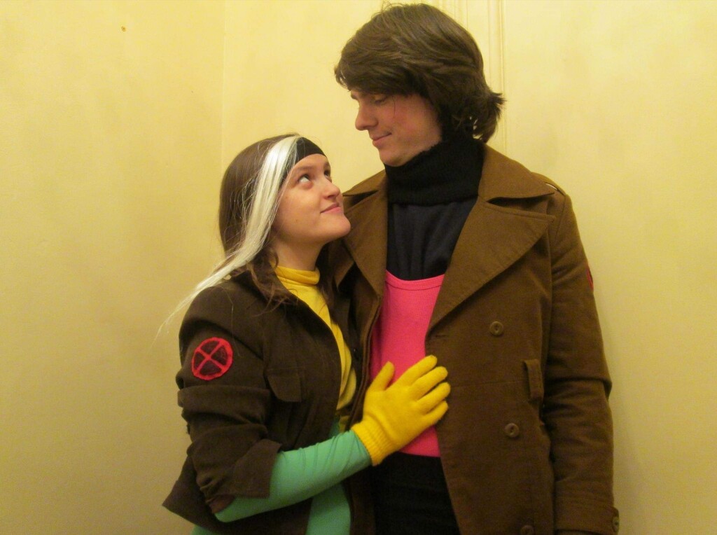 Archive Selfie as Rogue and Gambit  by princessicajessica