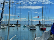 2nd May 2024 - Harbor of Morges. 